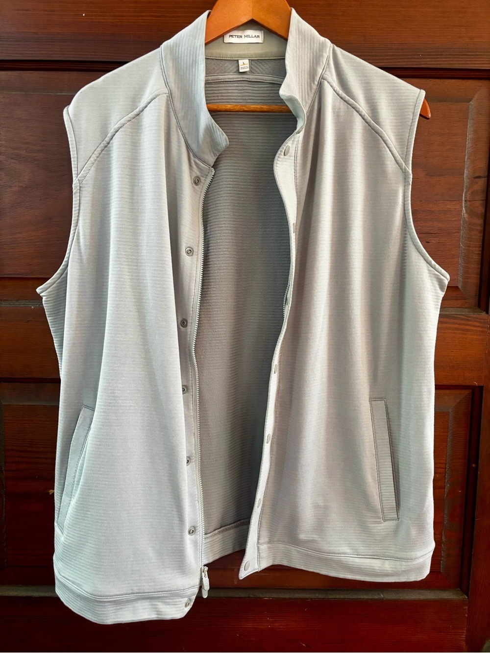 Peter Millar Beaumont Snap Front Performance Vest CURRENTLY SOLD IN STORES - Picture 7 of 7
